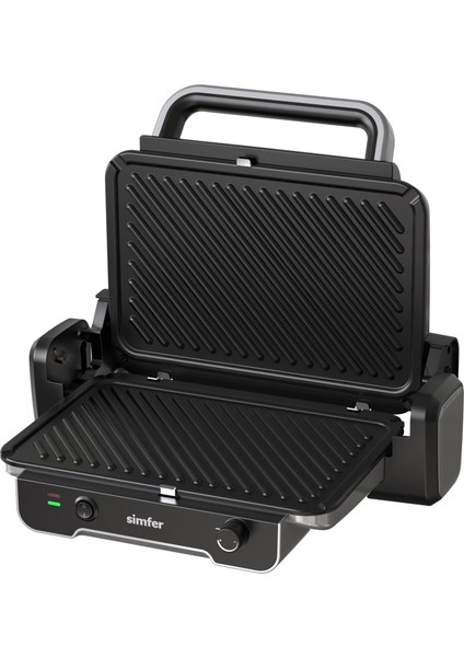 Gusto Tost Makinesi 1800 W Güçlü Alüminyum Plakalarla Gri Renk 6 Dilim Kapasite fırsatları