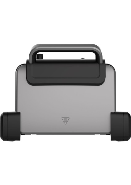 Gusto Tost Makinesi 1800 W Güçlü Alüminyum Plakalarla Gri Renk 6 Dilim Kapasite