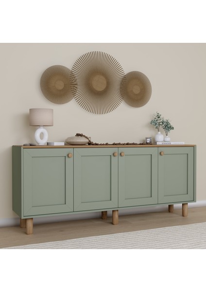 Bohem Serisi Natura Konsol -Kül Yeşili modelleri