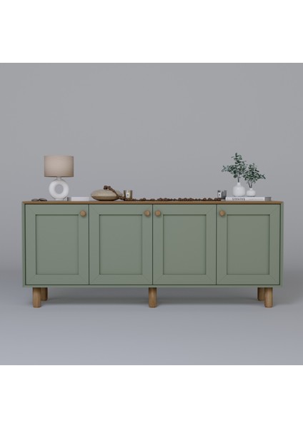 Bohem Serisi Natura Konsol -Kül Yeşili indirimleri