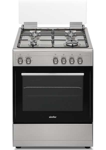 1245 A Enerji Sınıfı 62 lt 4 Gözü Gazlı Grill Fonksiyonlu Tamboy Fırın