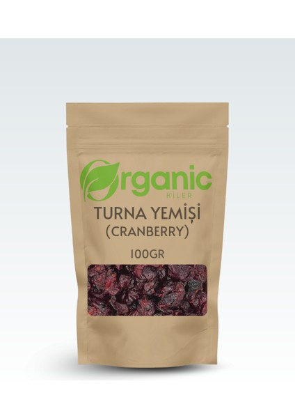 Doğal Katkısız Turna Yemişi ( Cranberry ) 100gr | Antioksidan Zengin Kurutulmuş Meyve