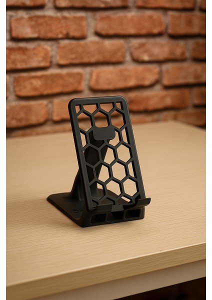 Hexastand Telefon Standı - Masa Telefon Tutucu - 3D Baskı - Tablet Standı