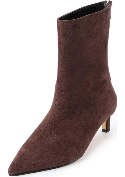 Sheena Kahverengi Ince Topuklu Kadın Bot fiyatları