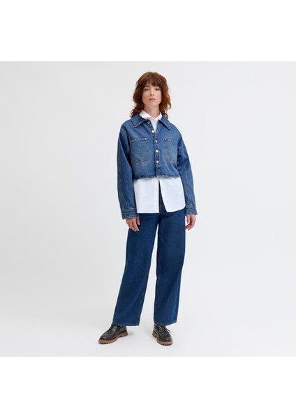 Kadin Denim Gömlek Ceket - Cana fiyatları