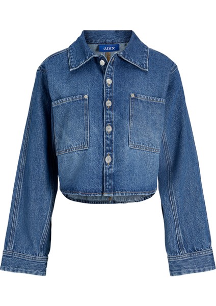 Kadin Denim Gömlek Ceket - Cana indirimleri