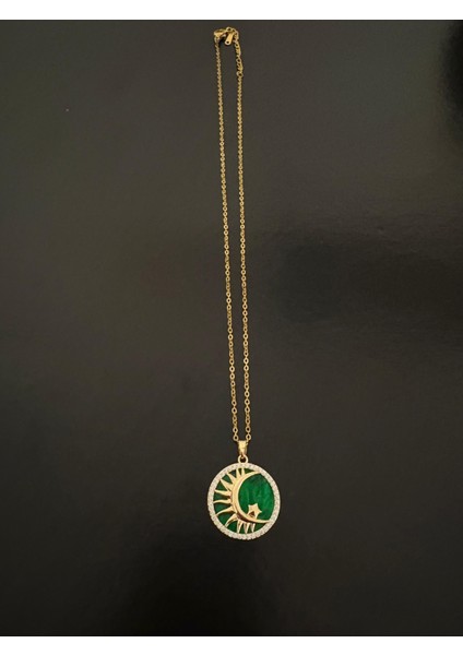 Çelik Vintage Ay Yıldız Kolye fiyatları