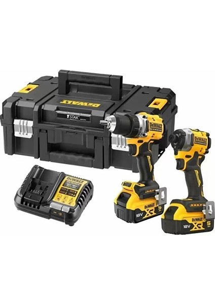 DCK2051P2T 18V Xr 5.0 Ah Lı-Ion Kömürsüz Ikiz Set