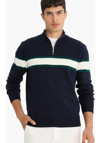 Lacivert Erkek Kazak Y4193AZ/NV163