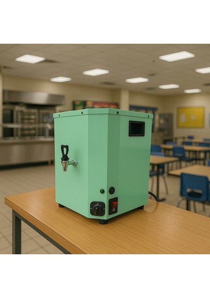 Paslanmaz 1 Demlikli Çayland Çay Kazanı Tak Çalıştır