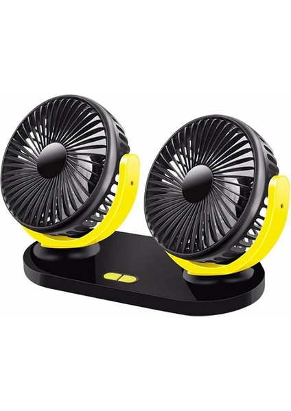 Ally Çift Başlıklı Araç Fanı Oto Fan Vantilatör R-8037-(5775) - CKG1907-9173 fiyatları