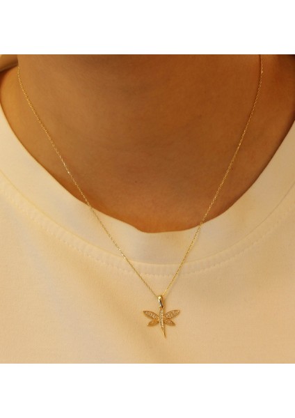 14 Ayar Altın Yusufçuk Kolye fiyatları