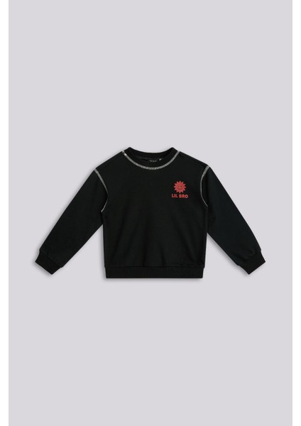 Bg Store Erkek Bebek Siyah Sweatshirt