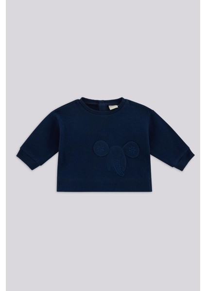 Bg Store Erkek Bebek Lacivert Sweatshirt