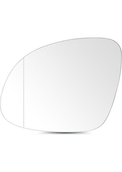 Volkswagen Tiguan 2012-2015 Arası Modeller Sol Dış Dikiz Ayna Camı 5N0857521B