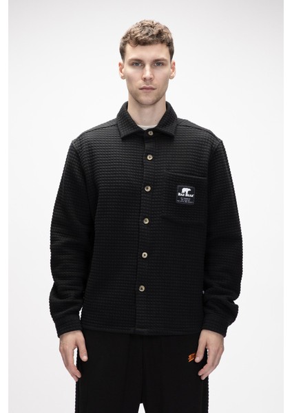 Diez Si̇yah Erkek Gömlek