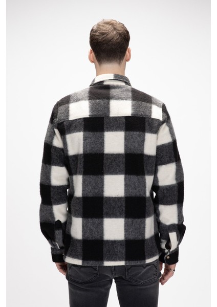 Torres Si̇yah Erkek Oduncu Gömlek modelleri