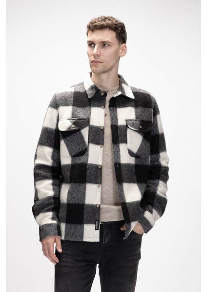 Torres Si̇yah Erkek Oduncu Gömlek indirimleri