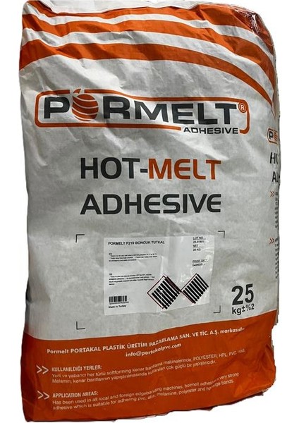 Pormelt P219 Boncuk Tutkalı 25 kg