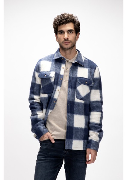 Torres Laci̇vert Erkek Oduncu Gömlek indirimleri