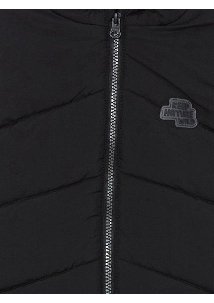 Lcw Kids Siyah Kapüşonlu Baskılı Erkek Çocuk Şişme Yelek fiyatları