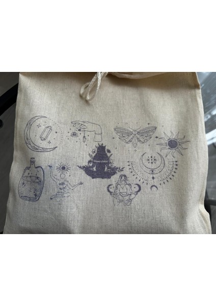 Karmik Temizlik Ritüel Seti | Selenit & Ametist Taşı, Paçuli Tütsü, Meditasyon Koleksiyon Çantası