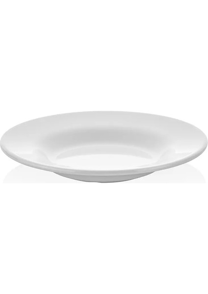 1223.PW - Classic 6'lı Beyaz Çukur Tabak Seti 23 cm, Thermoset Melamin fiyatları