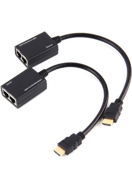Hdmı Extender 30MT 3D Cat-5e/6 Cable Sender