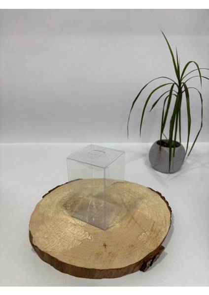 6X6X10 Şeffaf Asetat Kutu [100 Adet Demonte ] fiyatları