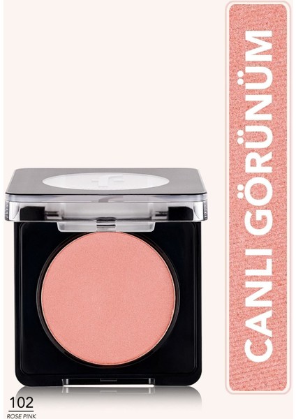 Pembe Ton Pudra Allık – Yüksek Pigmentli, Uzun Süre Kalıcı ve Canlı Görünüm Veren Profesyonel Makyaj Ürünü fırsatları