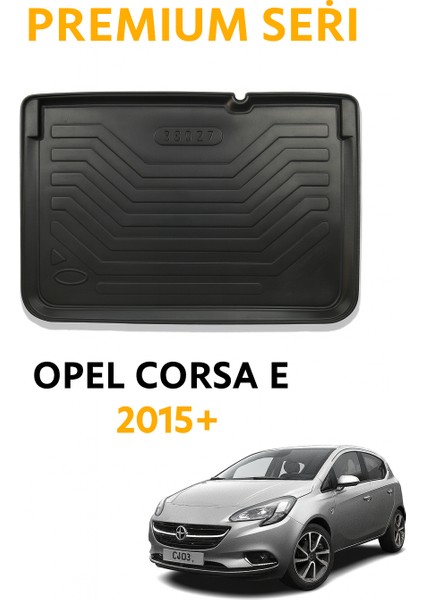 Opel Corsa E Bagaj Havuzu 2015+ 3D Bagaj Havuzu Premium