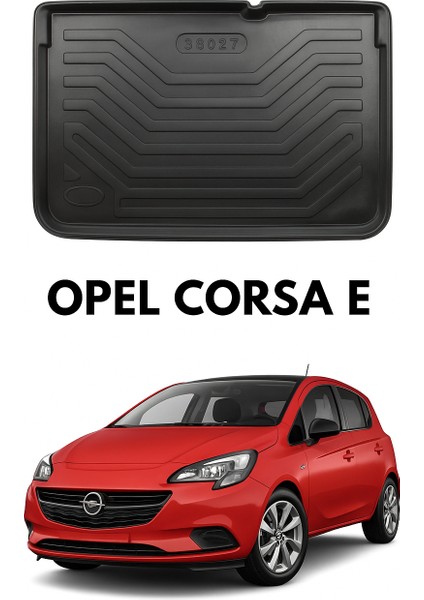 Opel Corsa E Bagaj Havuzu 2015+ 3D Bagaj Havuzu Premium modelleri