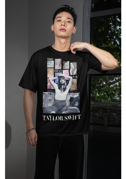 Taylor Swift Yazılı T-Shirt Unisex Oversize The Eras Tour Baskılı Tshirt modelleri