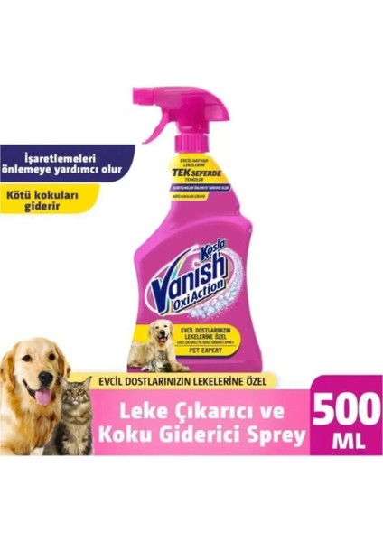 Oxi Action Çok Amaçlı Halı, Koltuk ve Evcil Hayvan Sprey 500 ml