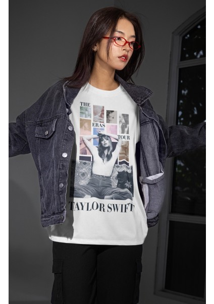 Taylor Swift Yazılı T-Shirt Unisex Oversize The Eras Tour Baskılı Tshirt fiyatları