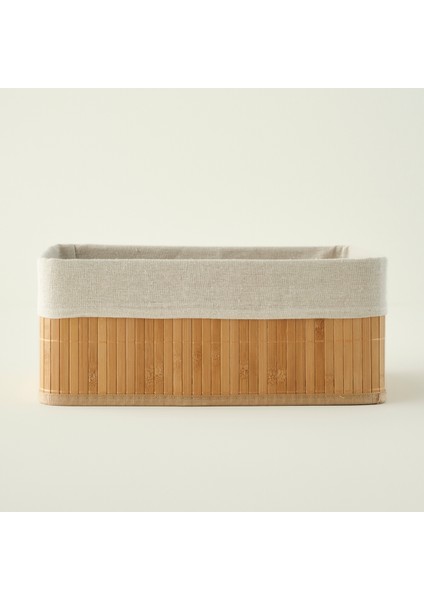 Bres Bambu Düzenleyici Kutu Naturel (37x26x15 cm)