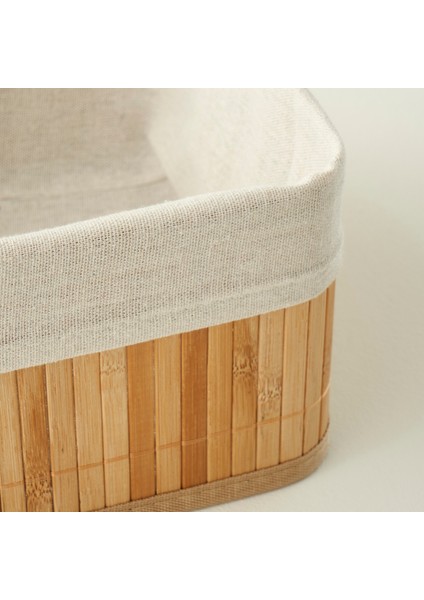 Bres Bambu Düzenleyici Kutu Naturel (37x26x15 cm) fiyatları