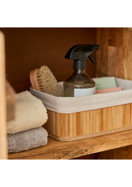 Bres Bambu Düzenleyici Kutu Naturel (37x26x15 cm) modelleri