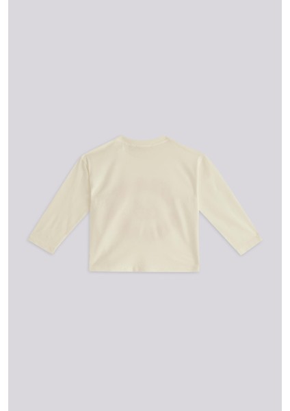 Bg Store Kız Bebek Ekru Tshirt modelleri