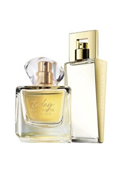 Tta Today Edp 50 ml Kadın Parfümü+ Attraction Edp 50 ml Kadın Parfüm