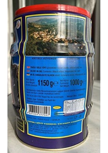 Katırlı Siyah Zeytin 1kg fiyatları