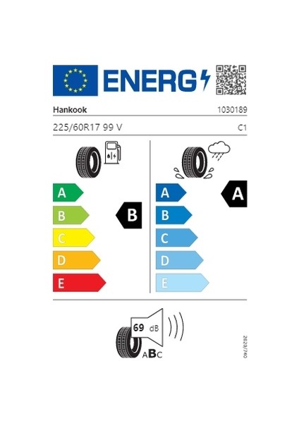 225/60 R17 99V Ventus Prime 4 K135A Yaz Lastiği 2025 fiyatları