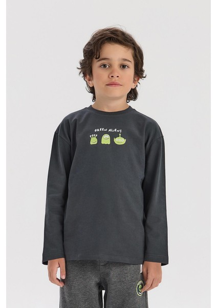 Bg Store Erkek Çocuk Antrasit Tshirt fiyatları