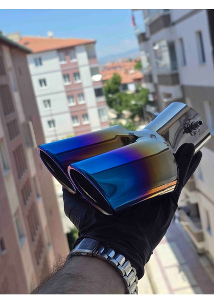 Egzoz Başlığı Nikelajı Paslanmaz 60 mm