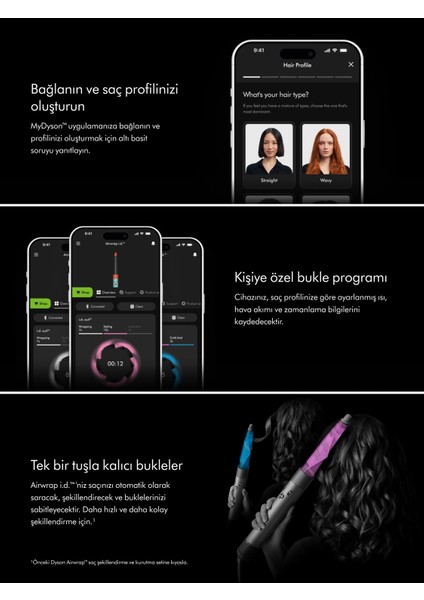 Airwrap Id™ Saç Şekillendirme ve Kurutma Seti Kıvırcık+Bukleli (Ceramic Pink) indirimleri