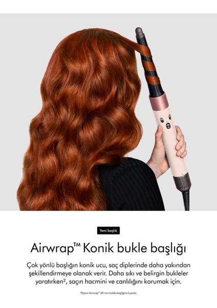Airwrap Id™ Saç Şekillendirme ve Kurutma Seti Kıvırcık+Bukleli (Ceramic Pink)