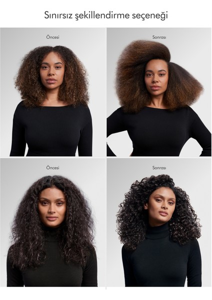 Airwrap Id™ Saç Şekillendirme ve Kurutma Seti Kıvırcık+Bukleli (Ceramic Pink)