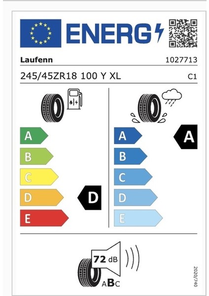 245/45 R18 100Y Xl LK03 Z Fit Eq Yaz Lastiği 2025 fiyatları