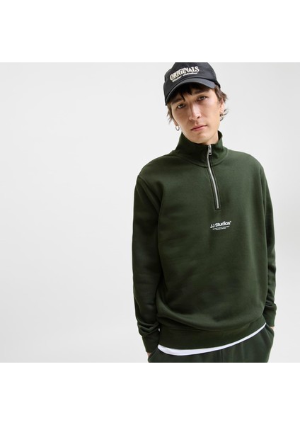 Erkek Yarim Fermuarli Sweatshirt - Soho