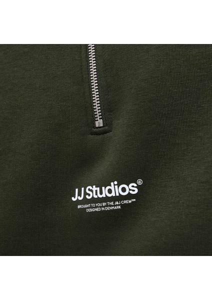 Erkek Yarim Fermuarli Sweatshirt - Soho modelleri